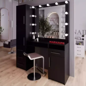 Рабочее место парикмахера Markson M402 Феникс, черное