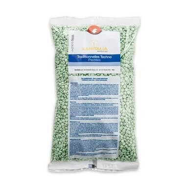 Воск в гранулах Xanitalia Green Tea 1кг, 920204