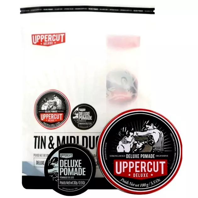 Мужской подарочный набор помад для волос Uppercut Matte Pomade