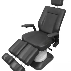 Педикюрное кресло, косметологическая кушетка Tico Professional BM88101-731, черное