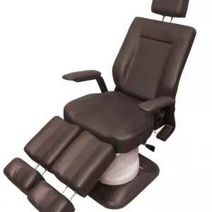 Педикюрне крісло, косметологічна кушетка Tico Professional BM88101-734, коричневе