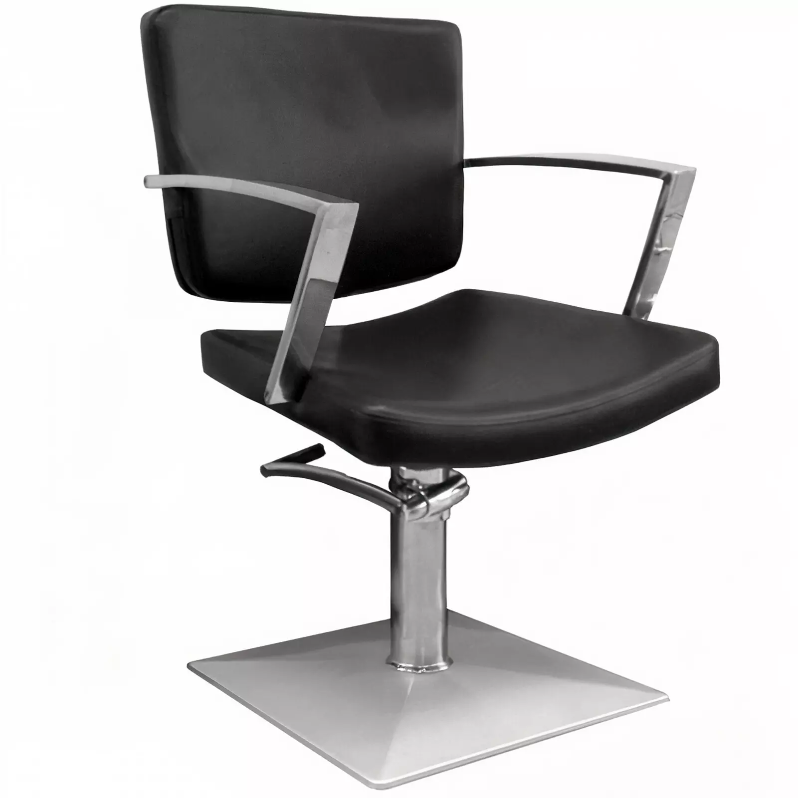 Кресло парикмахерское на гидравлике Tico Professional BM68116, черное