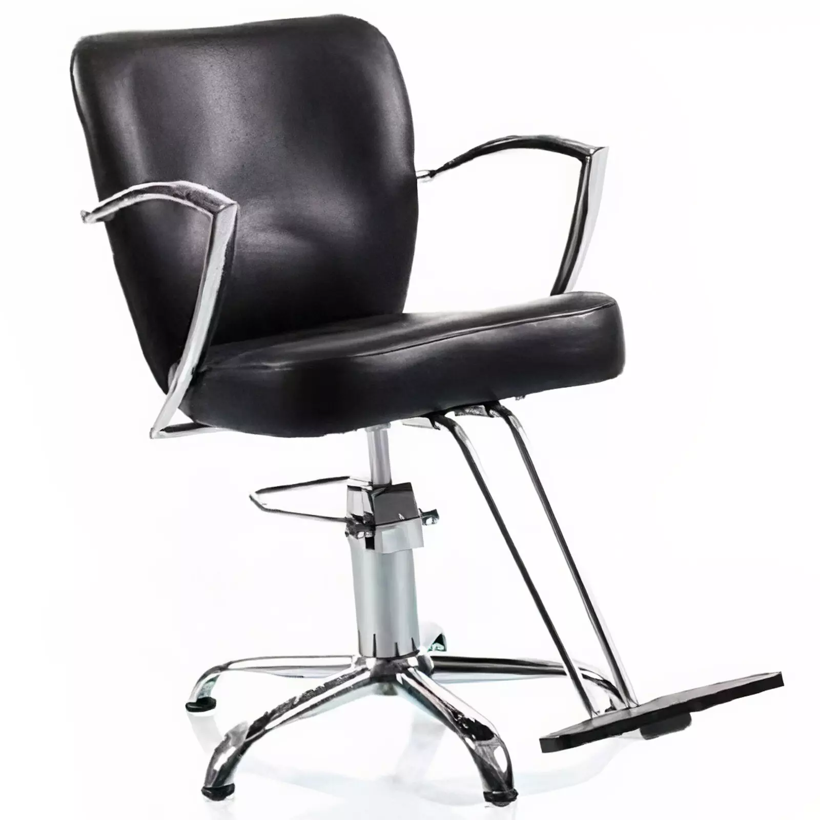 Кресло парикмахерское на гидравлике Tico Professional BM68123, черное