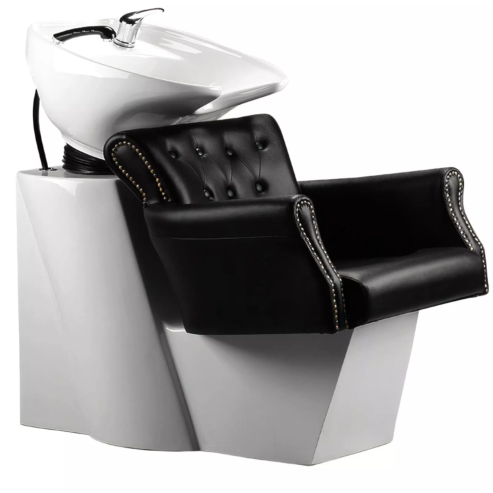 Перукарська мийка BM78183-731 з кріслом Black