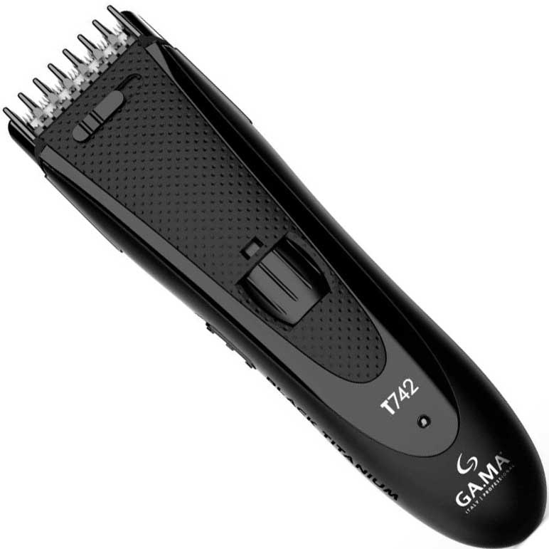 <strong>Машинка для стрижки GA.MA Black Titanium T742 GM4510</strong>