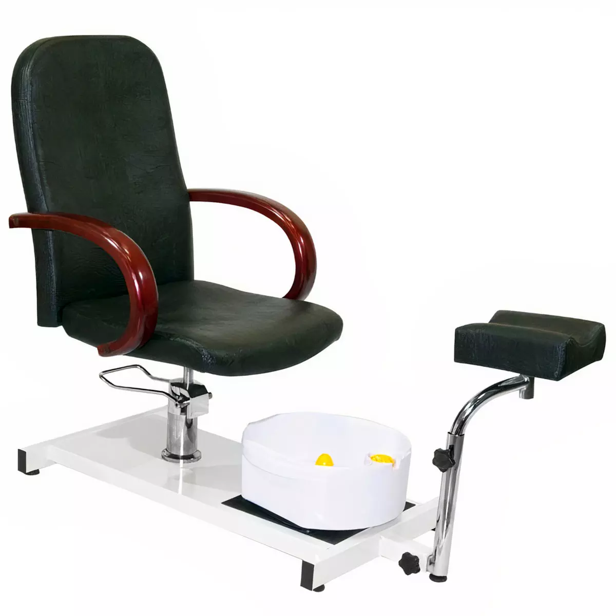 Педикюрне крісло Hairmaster Jetta Jetta Black, чорне