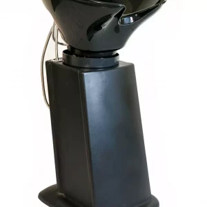 Перукарська мийка без крісла Hairmaster Breeze з керамічною раковиною чорного кольору